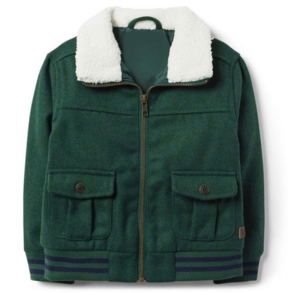 Wool Bomber Jacket